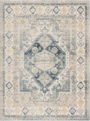 Brend Blue Medallion Area Rug - Clearance Brend Blue Medallion Area Rug - Clearance