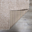 Siari Solid Oatmeal Shag Rug Siari Solid Oatmeal Shag Rug