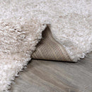 Siari Solid Oatmeal Shag Rug Siari Solid Oatmeal Shag Rug