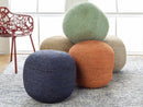 Kaumakani Knitted Jute Round Pouf Kaumakani Knitted Jute Round Pouf