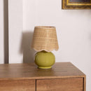 Theisseil Olive Green Table Lamp Theisseil Olive Green Table Lamp