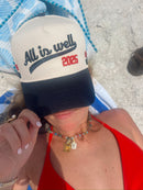All is Well - Navy Vintage Trucker Hat All is Well - Navy Vintage Trucker Hat
