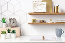 Thin Oak Floating Shelf in 6" to 36" lengths Thin Oak Floating Shelf in 6" to 36" lengths
