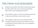 MSI Arctic White™ Premium Quartz Prefabricated Countertop - Island MSI Arctic White™ Premium Quartz Prefabricated Countertop - Island