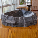 Toros Black Marble Natural Stone Vessel Sink (W)31" (L)23" (H)6" Toros Black Marble Natural Stone Vessel Sink (W)31" (L)23" (H)6"