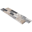 Tundra Gray Mix Ledger 3D Panel 6"x24" Split-face Natural Marble Wall Tile Tundra Gray Mix Ledger 3D Panel 6"x24" Split-face Natural Marble Wall Tile