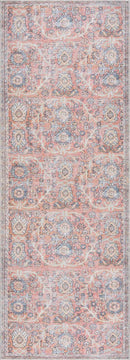 Urpi Rose & Blue Washable Area Rug - Clearance Urpi Rose & Blue Washable Area Rug - Clearance