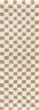 Atira Mustard Checkered Area Rug Atira Mustard Checkered Area Rug