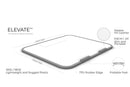 ELEVATE STAND FOR MACBOOK AND IPAD - WHITE ELEVATE STAND FOR MACBOOK AND IPAD - WHITE