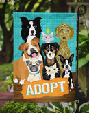 Adopt Pets Adoption Garden Flag - Outdoor Decorative Yard Flag VHA3007GF Adopt Pets Adoption Garden Flag - Outdoor Decorative Yard Flag VHA3007GF