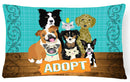 Adopt Pets Adoption Canvas Decorative Pillow VHA3007PW1216 Adopt Pets Adoption Canvas Decorative Pillow VHA3007PW1216