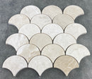 Vanilla Beige Marble Laguna on 12" x 12" Mesh Mosaic Tile Vanilla Beige Marble Laguna on 12" x 12" Mesh Mosaic Tile