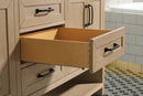 Venice 72" Bathroom Vanity Oak Gray Finish Venice 72" Bathroom Vanity Oak Gray Finish