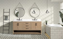 Venice 72" Bathroom Vanity Oak Gray Finish Venice 72" Bathroom Vanity Oak Gray Finish