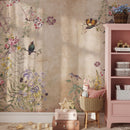 Chinoiserie Grunge Background Wall Mural Chinoiserie Grunge Background Wall Mural
