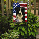 Border Collie American Flag Garden Flag Border Collie American Flag Garden Flag