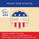 Border Collie American Flag Garden Flag Border Collie American Flag Garden Flag