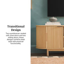 Chloe Modern Reeded TV Stand Chloe Modern Reeded TV Stand