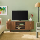 Chloe Modern Reeded TV Stand Chloe Modern Reeded TV Stand