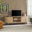 Chloe Modern Reeded TV Stand Chloe Modern Reeded TV Stand