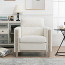 Walker Edison | Pine Upholstered Accent Chair Walker Edison | Pine Upholstered Accent Chair