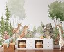 Baby Deer Woodland Nursery Wallpaper Baby Deer Woodland Nursery Wallpaper