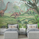 Jurassic Period Dinosaur Wallpaper Mural Jurassic Period Dinosaur Wallpaper Mural