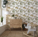 Dinosaur Wallpaper - Cute Peel and Stick Wallpaper for Kids Room Dinosaur Wallpaper - Cute Peel and Stick Wallpaper for Kids Room