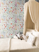 Colorful Wildflower Botanical Wallpaper Colorful Wildflower Botanical Wallpaper