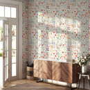 Colorful Wildflower Botanical Wallpaper Colorful Wildflower Botanical Wallpaper