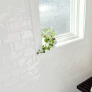 MSI Whisper White Glazed Handcrafted Polished Ceramic Subway Tile 3"x6" MSI Whisper White Glazed Handcrafted Polished Ceramic Subway Tile 3"x6"