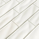 MSI Whisper White Glazed Handcrafted Ceramic Subway Tile 4"x12" MSI Whisper White Glazed Handcrafted Ceramic Subway Tile 4"x12"