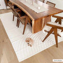 Deron White Washable 3D Rug Deron White Washable 3D Rug