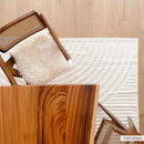 Deron White Washable 3D Rug Deron White Washable 3D Rug