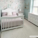 Deron White Washable 3D Rug Deron White Washable 3D Rug