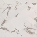 MSI White Vena Matte Ceramic Mosaic Wall and Floor Tile 2"x2" MSI White Vena Matte Ceramic Mosaic Wall and Floor Tile 2"x2"