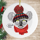 Winter Koala Christmas Ornament Winter Koala Christmas Ornament