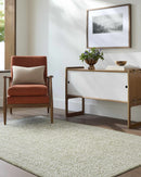 Yadid Green Wool Area Rug Yadid Green Wool Area Rug