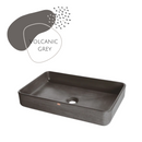 DDALF05 22'' Concrete Rectangular Vessel Sink - Bathroom DDALF05 22'' Concrete Rectangular Vessel Sink - Bathroom