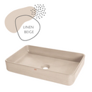 DDALF05 22'' Concrete Rectangular Vessel Sink - Bathroom DDALF05 22'' Concrete Rectangular Vessel Sink - Bathroom