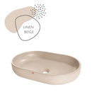 DDALF04 22'' Concrete Oval Vessel Sink - Bathroom DDALF04 22'' Concrete Oval Vessel Sink - Bathroom