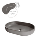 DDALF04 22'' Concrete Oval Vessel Sink - Bathroom DDALF04 22'' Concrete Oval Vessel Sink - Bathroom