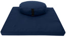 Hemp Meditation Cushion Set Zafu and Zabuton - Hemp fabric, Organic Buckwheat Hulls Hemp Meditation Cushion Set Zafu and Zabuton - Hemp fabric, Organic Buckwheat Hulls