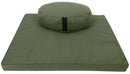 Hemp Meditation Cushion Set Zafu and Zabuton - Hemp fabric, Organic Buckwheat Hulls Hemp Meditation Cushion Set Zafu and Zabuton - Hemp fabric, Organic Buckwheat Hulls