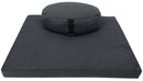 Hemp Meditation Cushion Set Zafu and Zabuton - Hemp fabric, Organic Buckwheat Hulls Hemp Meditation Cushion Set Zafu and Zabuton - Hemp fabric, Organic Buckwheat Hulls