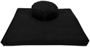 Hemp Meditation Cushion Set Zafu and Zabuton - Hemp fabric, Organic Buckwheat Hulls Hemp Meditation Cushion Set Zafu and Zabuton - Hemp fabric, Organic Buckwheat Hulls
