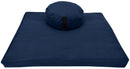 Hemp Meditation Cushion Set Zafu and Zabuton - Hemp fabric, Organic Buckwheat Hulls Hemp Meditation Cushion Set Zafu and Zabuton - Hemp fabric, Organic Buckwheat Hulls