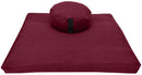 Hemp Meditation Cushion Set Zafu and Zabuton - Hemp fabric, Organic Buckwheat Hulls Hemp Meditation Cushion Set Zafu and Zabuton - Hemp fabric, Organic Buckwheat Hulls