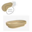 SUTOL02 22'' Concrete Rectangular Oval Vessel Sink - Bathroom SUTOL02 22'' Concrete Rectangular Oval Vessel Sink - Bathroom