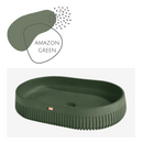AUPAP02 22'' Concrete Rectangular Oval Vessel Sink - Bathroom AUPAP02 22'' Concrete Rectangular Oval Vessel Sink - Bathroom